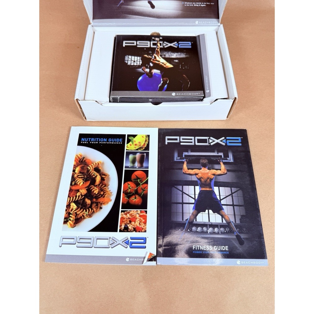 Beachbody P90X Extreme Home Fitness DVD Box Set Tony Horton Bonus Workouts